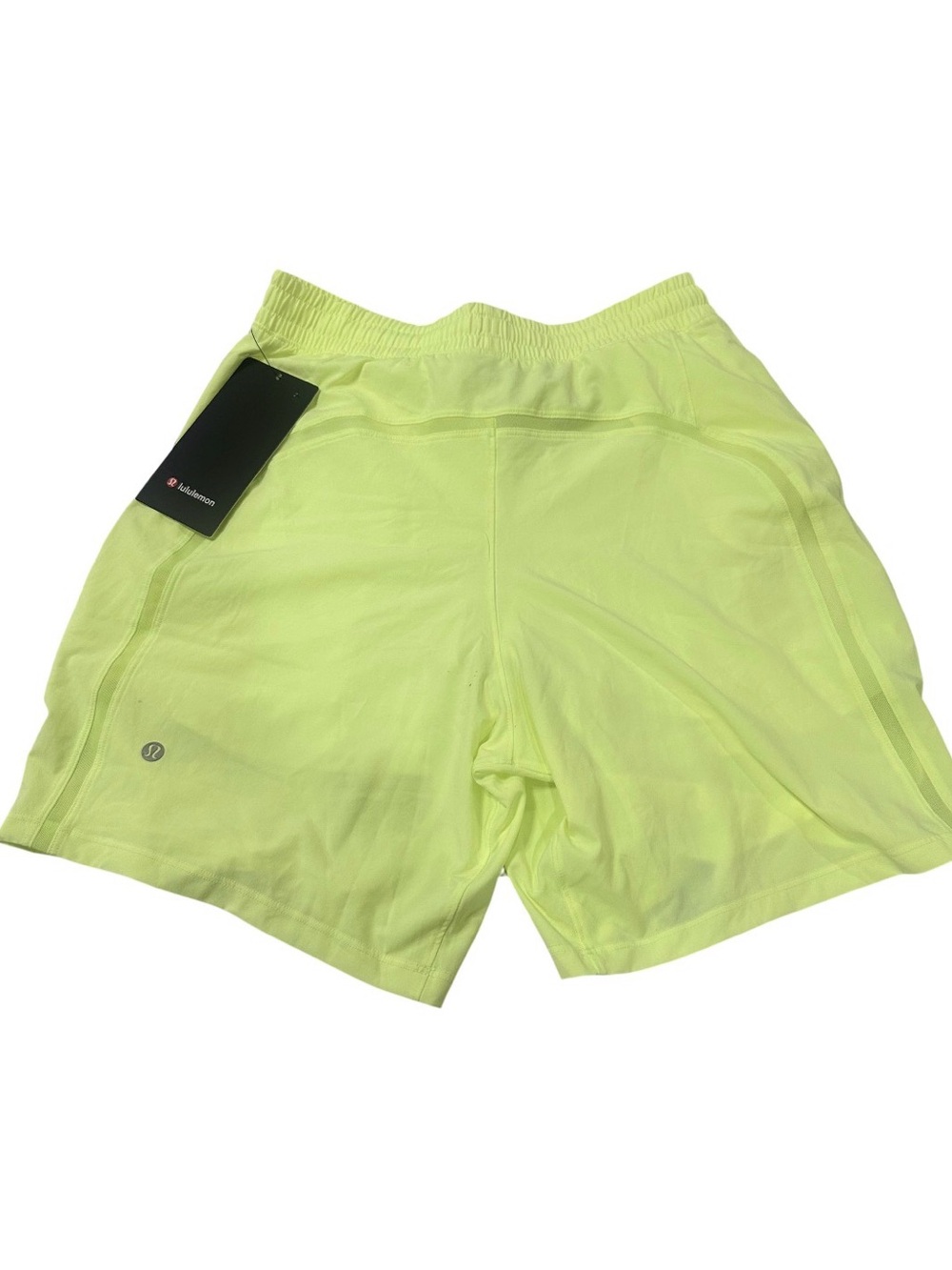 Lululemon Neon Yellow Swim Shorts - Picture 2 of 3